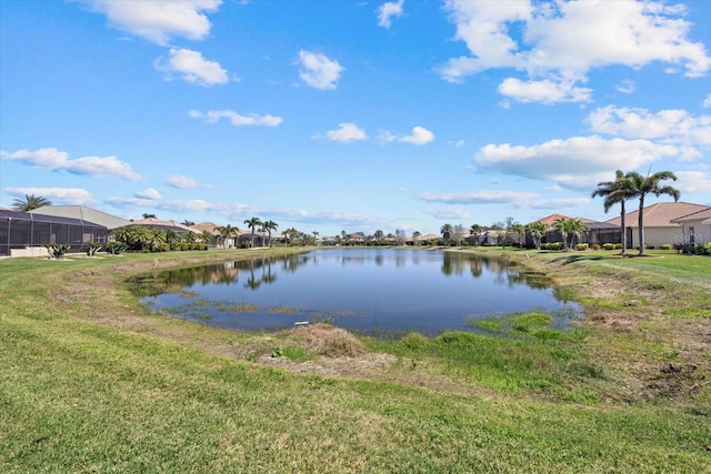 property view of water