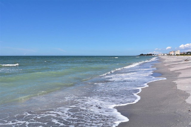 358 Pineview Dr, Venice, FL 34293 - water view featuring a beach view