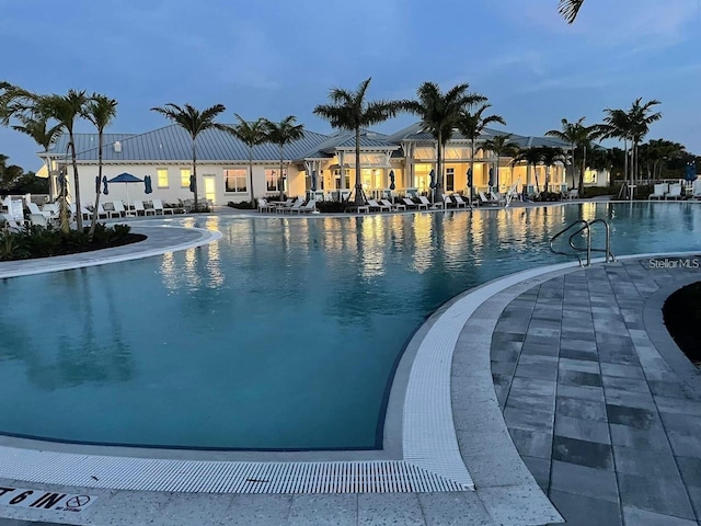 view of community pool