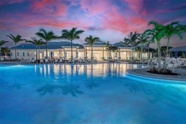 view of community pool