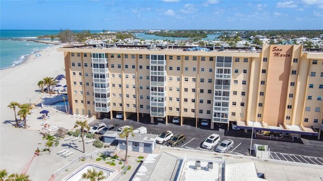 1255 Tarpon Center Dr Unit 503, Venice, FL 34285 - drone / aerial view of extended coastline and apartment complex / building