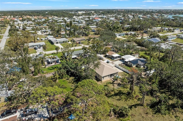 bird's eye view featuring a residential view