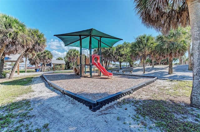 view of communal playground