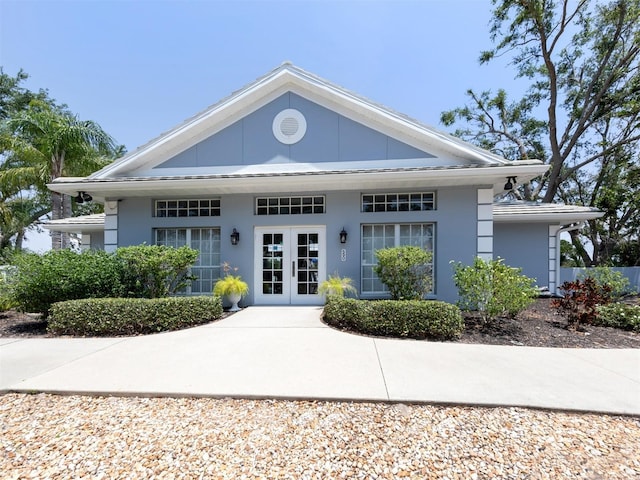 view of property