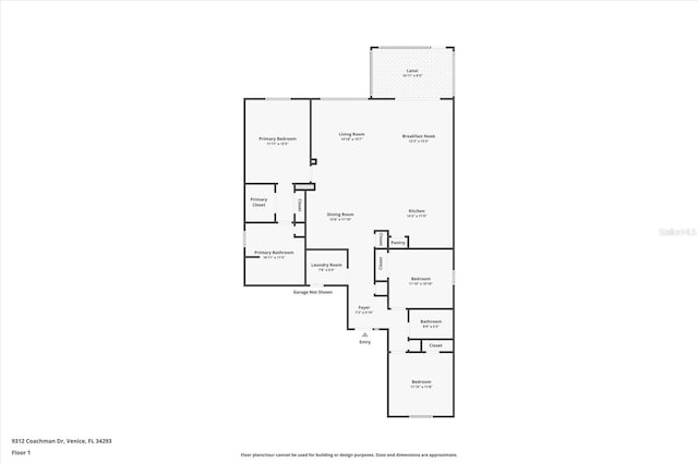 9312 Coachman Dr, Venice, FL 34293 - plan