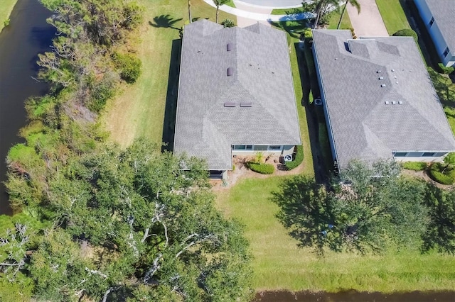 9312 Coachman Dr, Venice, FL 34293 - aerial view featuring a water view