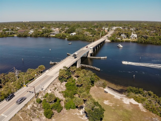 9312 Coachman Dr, Venice, FL 34293 - birds eye view of property with a water view