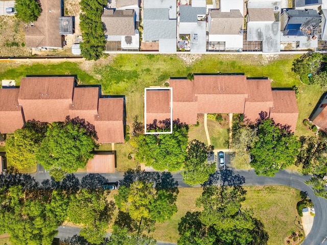 drone / aerial view featuring a residential view