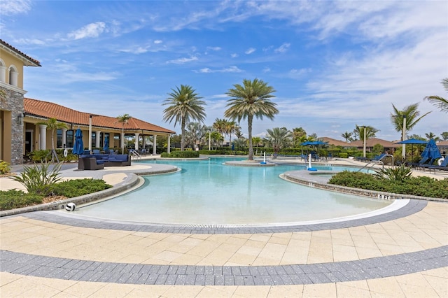 11655 Renaissance Blvd, Venice, FL 34293 - pool featuring a patio area
