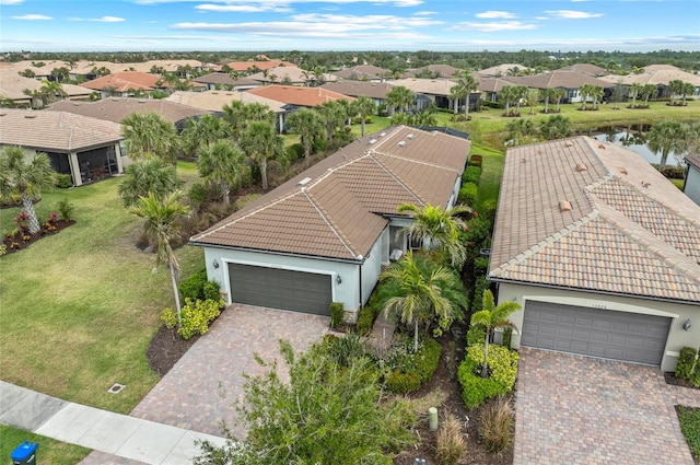 birds eye view of property featuring a residential view