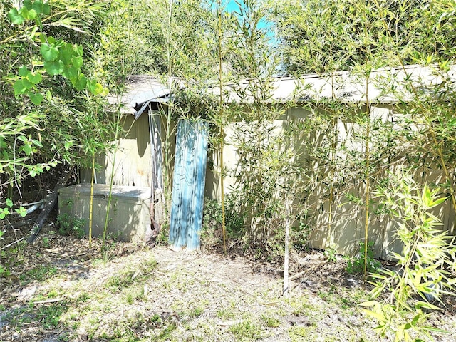 view of outdoor structure