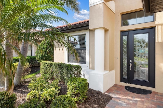 1254 Cielo Ct, North Venice, FL 34275 - entrance to property with stucco siding