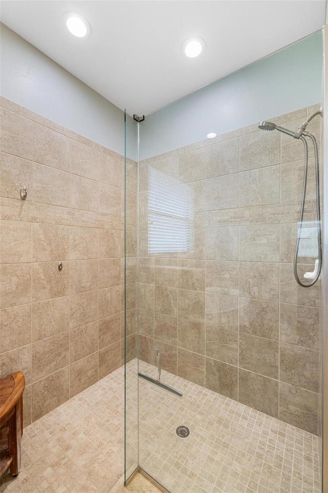 1254 Cielo Ct, North Venice, FL 34275 - full bath with walk in shower and recessed lighting