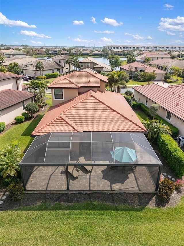 1254 Cielo Ct, North Venice, FL 34275 - aerial view with a residential view