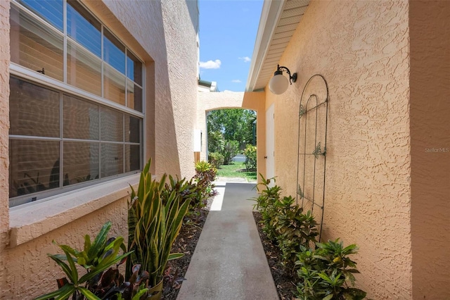 1007 Gondola Park Dr Unit 1007, Venice, FL 34292 - view of side of home with stucco siding