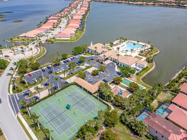 288 Soliera St, Nokomis, FL 34275 - bird's eye view featuring a residential view and a water view
