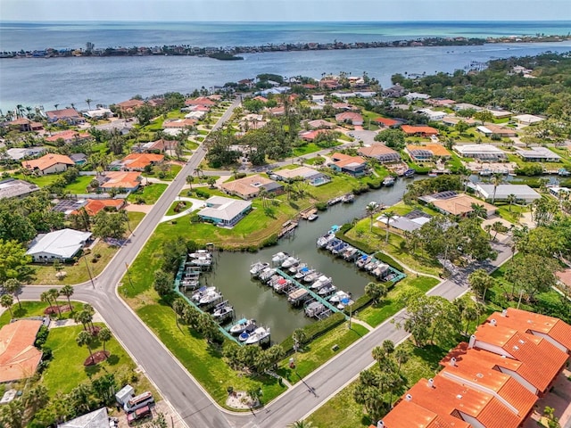 403 Picasso Dr, Nokomis, FL 34275 - aerial view with a residential view and a water view