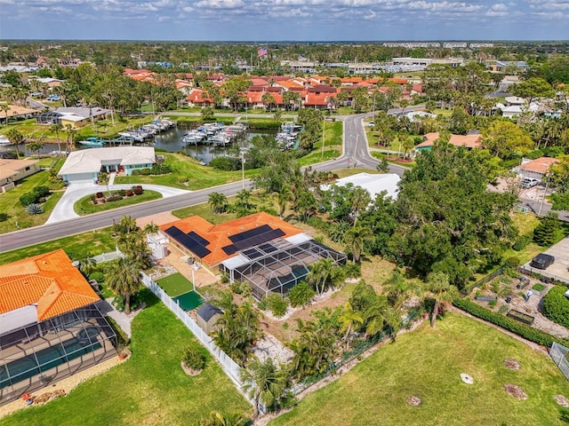 403 Picasso Dr, Nokomis, FL 34275 - birds eye view of property featuring a residential view and a water view