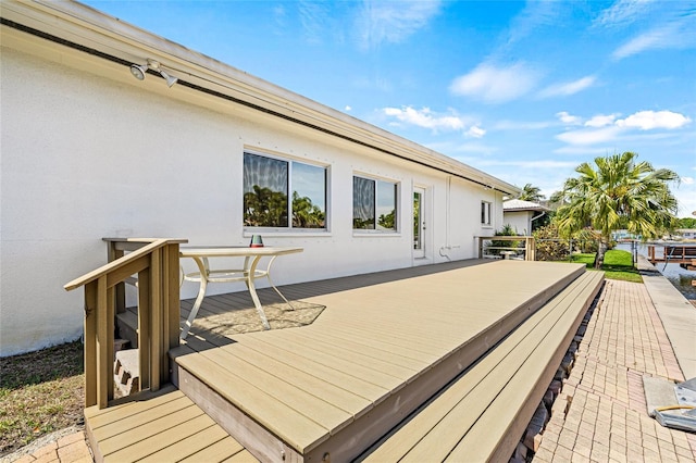 view of deck