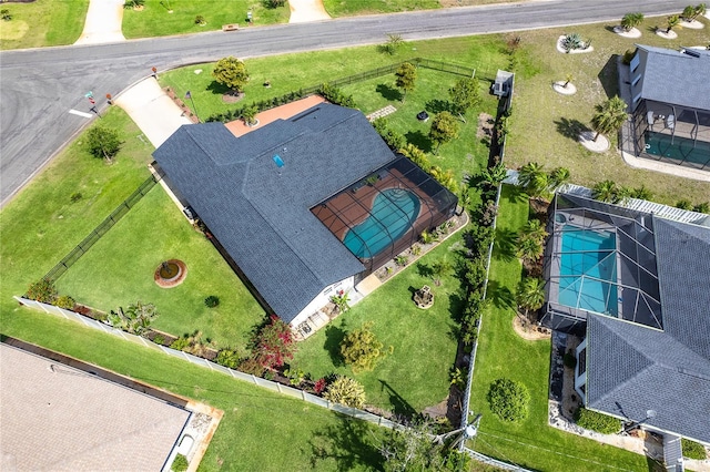 23 Tiffany St, Englewood, FL 34223 - aerial view of a pool