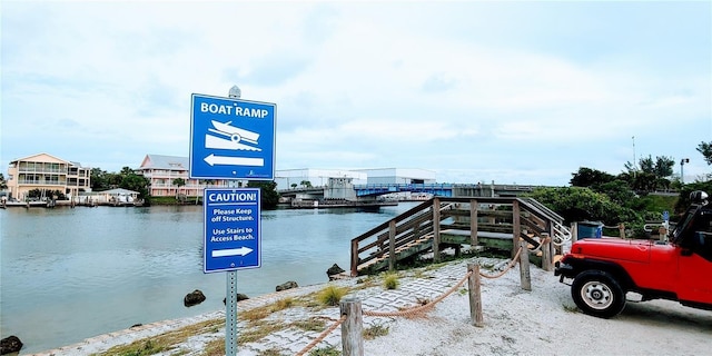 101 Louella Ln Unit 11, Nokomis, FL 34275 - water view with a notable bridge