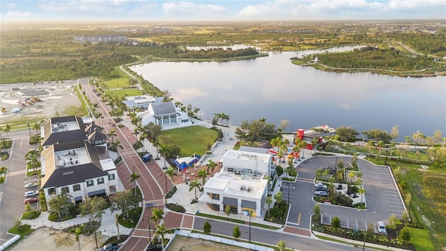 24153 Spartina Dr, Venice, FL 34293 - birds eye view of property with a water view