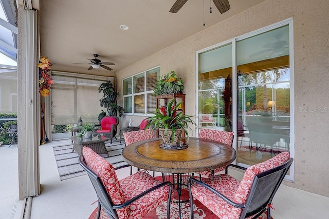 2542 Cortenova Ct, Venice, FL 34292 - sunroom with a textured wall