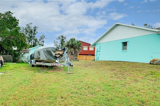 990 Sea Fox Rd, Venice, FL 34293 - view of yard with fence