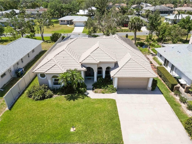 201 Bayside Ct, Nokomis, FL 34275 - birds eye view of property with a residential view