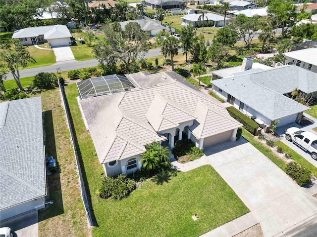 201 Bayside Ct, Nokomis, FL 34275 - aerial view with a residential view