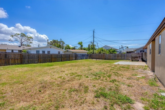 5755 Oxalis Rd, Venice, FL 34293 - view of yard featuring a fenced backyard