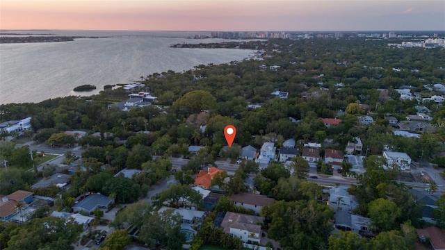 1629 Siesta Dr, Sarasota, FL 34239 - view of aerial view at dusk
