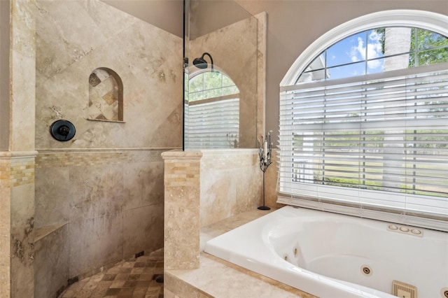 6824 283rd St E, Myakka City, FL 34251 - full bath featuring a whirlpool tub and a walk in shower
