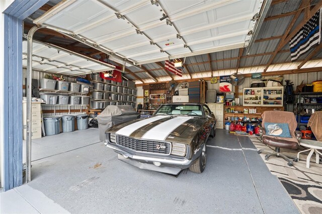 6824 283rd St E, Myakka City, FL 34251 - garage with a garage door opener