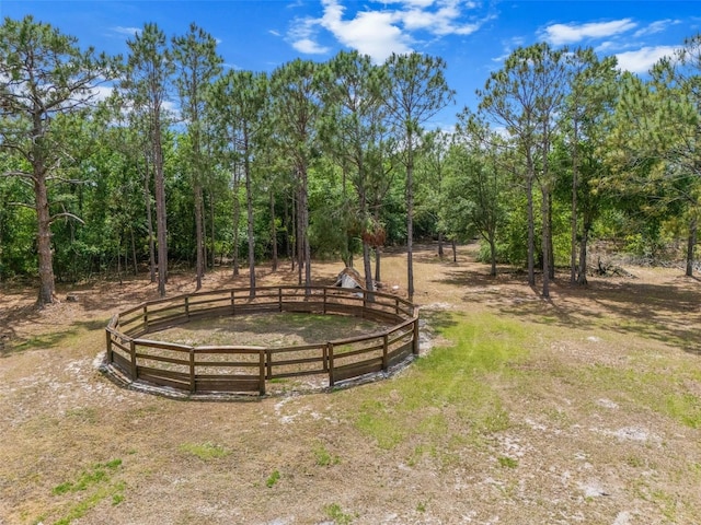 6824 283rd St E, Myakka City, FL 34251 - view of yard featuring fence and a gate