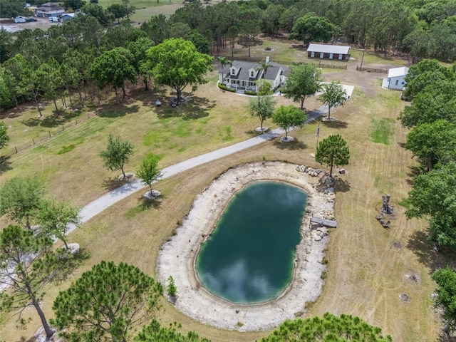 6824 283rd St E, Myakka City, FL 34251 - aerial view of property's location featuring a nearby body of water