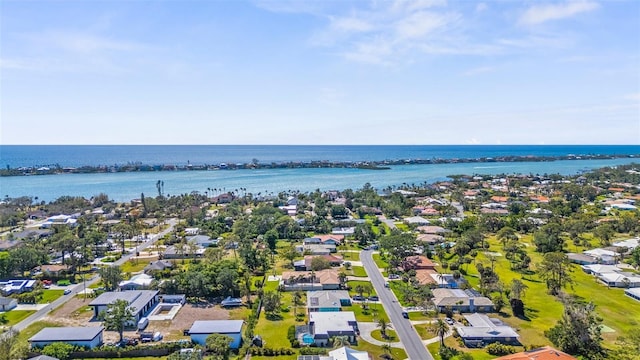 205 Cavallini Dr, Nokomis, FL 34275 - aerial view featuring a residential view and a water view