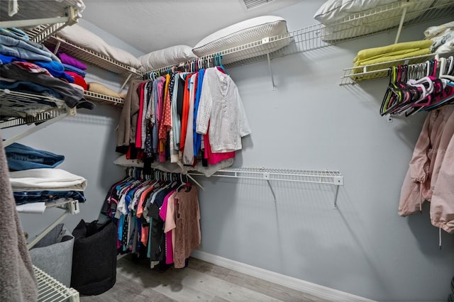 3355 Roslyn Rd, Venice, FL 34293 - spacious closet with wood finished floors