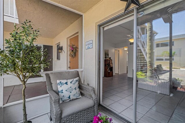 360 Base Ave E Unit 413, Venice, FL 34285 - exterior space featuring a ceiling fan
