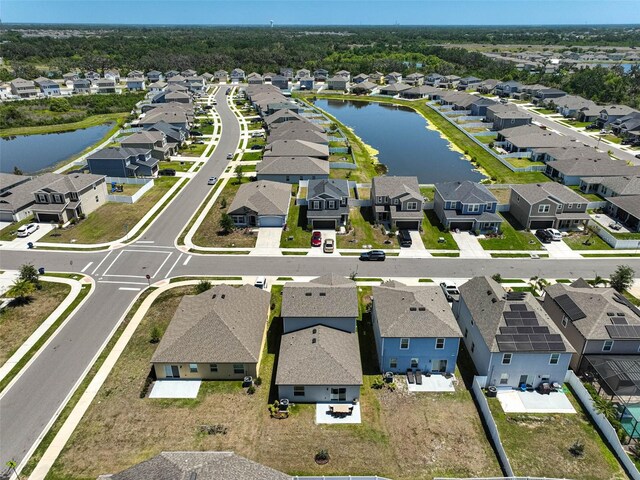 4523 Birdsong Dr, Palmetto, FL 34221 - aerial view featuring a residential view and a water view