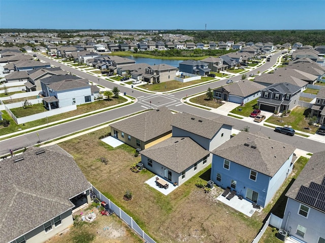 4523 Birdsong Dr, Palmetto, FL 34221 - bird's eye view with a residential view and a water view