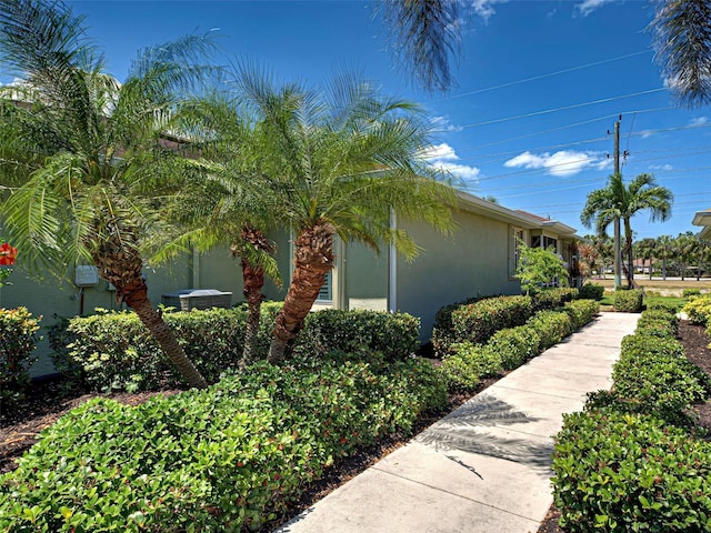 view of home's exterior featuring stucco siding