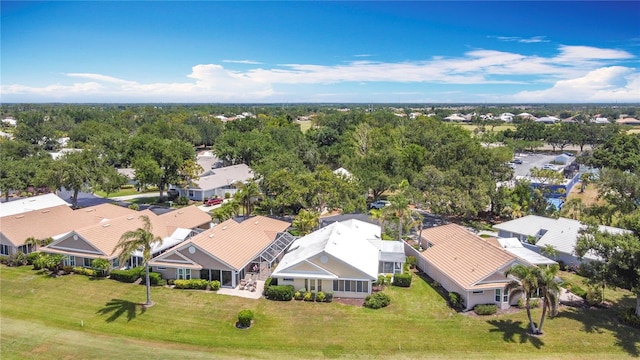 542 Clubside Cir Unit 20, Venice, FL 34293 - bird's eye view with a residential view