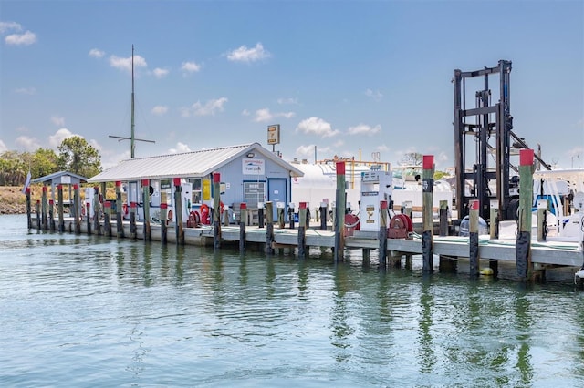 649 Tamiami Trl S Unit 106, Venice, FL 34285 - view of dock with a water view