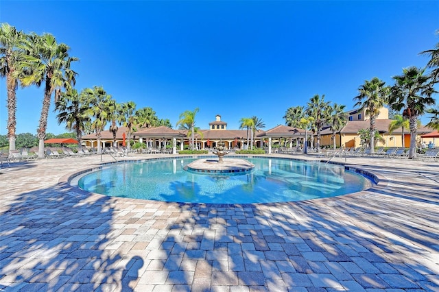 view of swimming pool