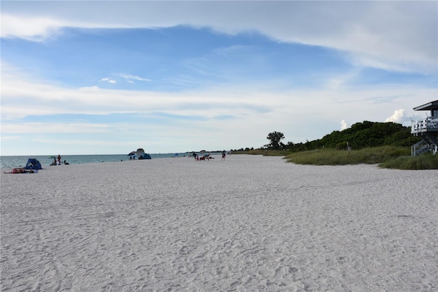 5264 Albion Rd, Venice, FL 34293 - water view with a beach view