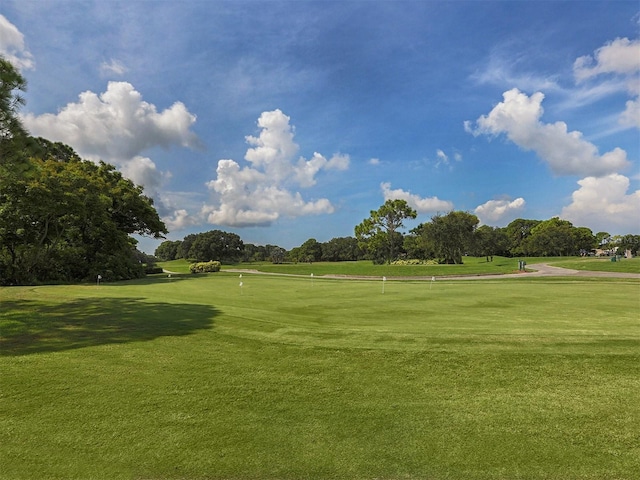 2022 Calusa Lakes Blvd, Nokomis, FL 34275 - view of home's community with a lawn and view of golf course