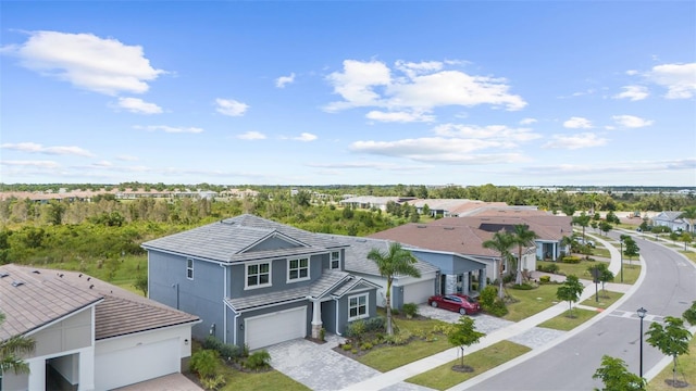 bird's eye view featuring a residential view