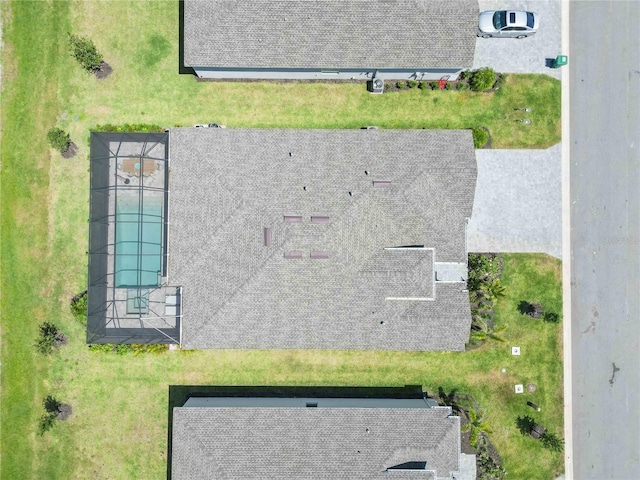 drone / aerial view