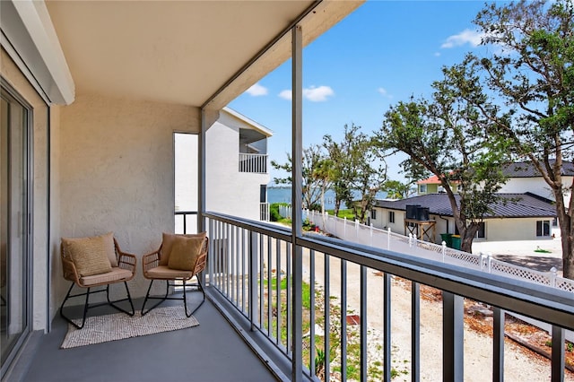 5031 N Beach Rd Unit 118, Englewood, FL 34223 - balcony featuring a residential view